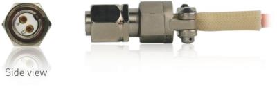 Low noise, twisted pair, Teflon cable, 60-in, 2-socket 7/16-27 UNS-2B plug to pigtails...