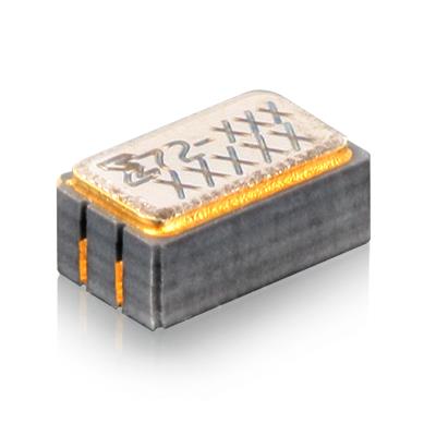 Accéléromètre piézorésistif monoaxial 20000 g miniature légèrement amorti. Style composant pour int...