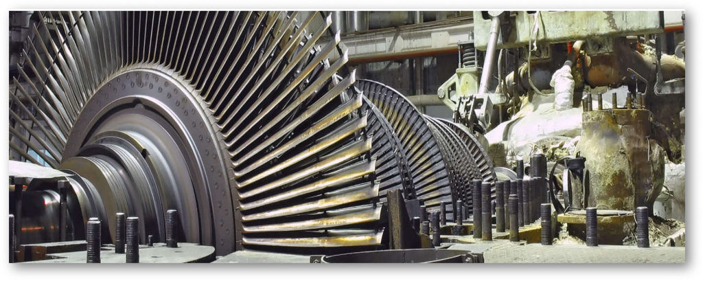ambiance industrielle avec des machines en roulement pour installation vibroswitches électronique ATEX